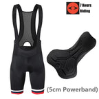 YKYWBIKE Men's Cycling Bib Shorts Italy Elastic Interface 7 Hours Paded Riding Pro Tihgt Bicycle Bib  Road Bike Cycling Shorts