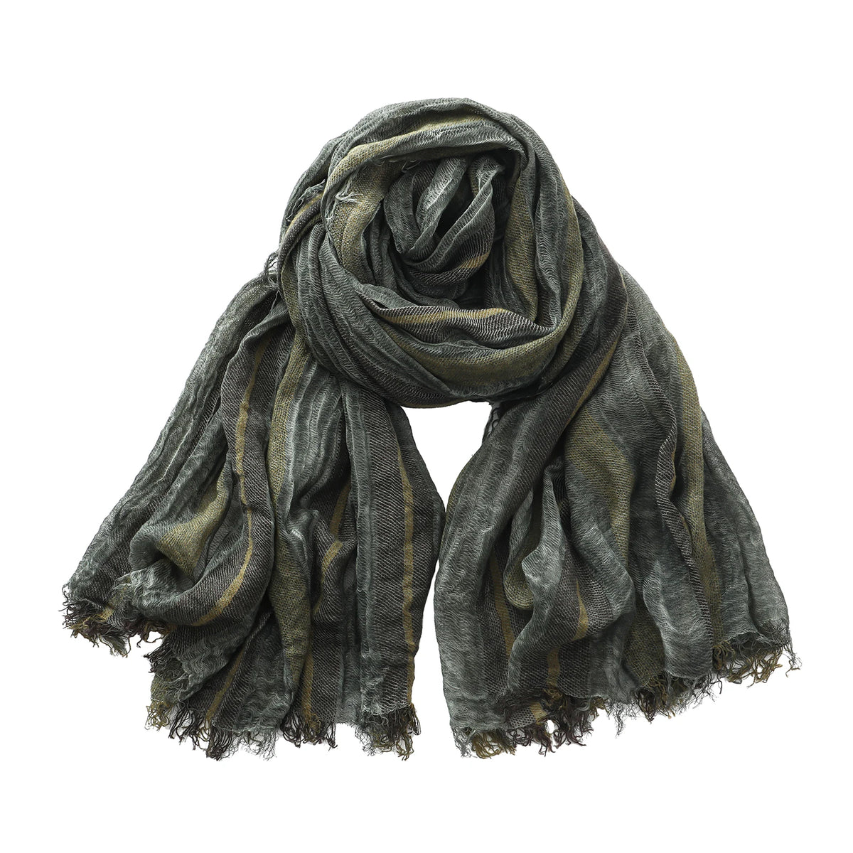 Autumn Winter Men Scarf Cotton Linen Striped Scarves Warm Neckerchief Pashmina Casual Male Accessories Bufandas Shawls