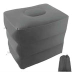 Kids Flight Sleeping Footrest Pillow Resting Pillow On Airplane Car Bus Pillow Inflatable Travel Foot Rest Pillow Foot Pad