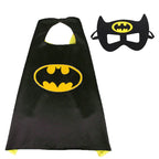 Super Hero Masquerade Mask Cape Cloak Anime Spider Man Batman Cloak Action Captain America Figure Toys Cosplay Child Party Gifts