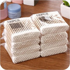 Eco-Friendly Wooden Cotton Swabs – Safe & Versatile