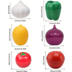 Food Box Plastic Sealed Creative Organizer Crisper Vegetable Containers Onion Garlic Green Pepper Fresh Storage Kitchen Tool