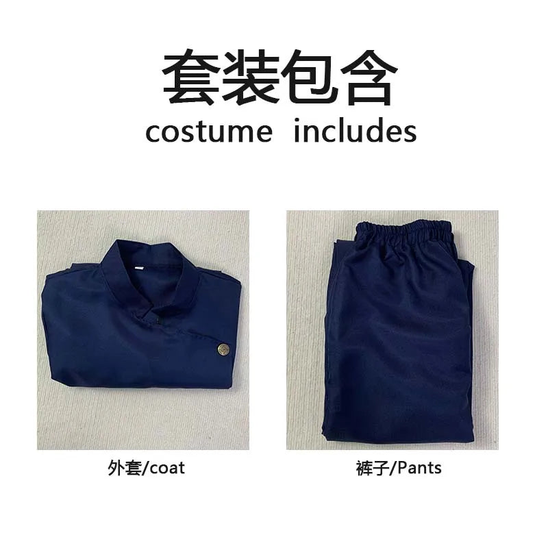 Geto Suguru Cosplay Kimono Robe Outfits Anime Costume for Halloween Party Comic Con Big Size Gejo Suguru Uniform