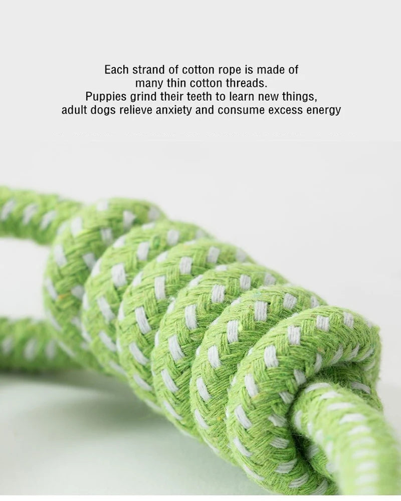 Interactive Cotton Rope Mini Dog Toys Ball for Dogs Accessories Toothbrush Chew Puppy Toy for Large Small Dogs Toy Pet Dog Toy - WTN Essentials 