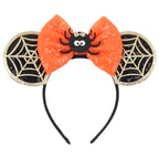 2026 Latest Fashion Ear Headband Sequin Bows For Girl Adult Kids Halloween Party Cosplay Hair Accessories Princess Hairband