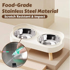 Stylish Elevated Dog Bowl for Better Posture and Digestion