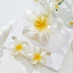 3Pcs/18Pcs Egg Flower Hair Clips Gradient Candy Color Flowers Suitable for Daily Backcombed Ponytail Shark Clip Hair Accessories
