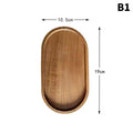 Eco-Friendly Wooden Serving Tray – Stylish & Versatile