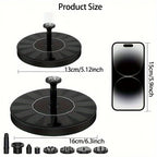 Solar Fountain Outdoor Pool Solar Fountain Pump Essential In Summer Suitable For Ponds Swimming Pools Gardens - WTN Essentials 