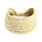 Bohemia Print Wide Headbands New Vintage Elastic Knot Turban Headwrap for Women Girls Soft Print Yoga Bandana Hair Accessories