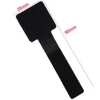 Ties Fastening Wire Reusable Cable Cord Rope Holder Self Adhesive Cord Adjustable Straps In the Office Desk Management