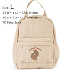 New KS Baby Backpack Parent-child Kids Schoolbag Kindergarten Bags Brand Traveling Cherry Children's Boys Girls Mom Storage