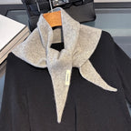 100% Wool Winter Scarf For Women Long Warm Cashmere Scarves Hijab Solid Lady Shawl Wrap Female Pashmina Bandana Head Scarfs New