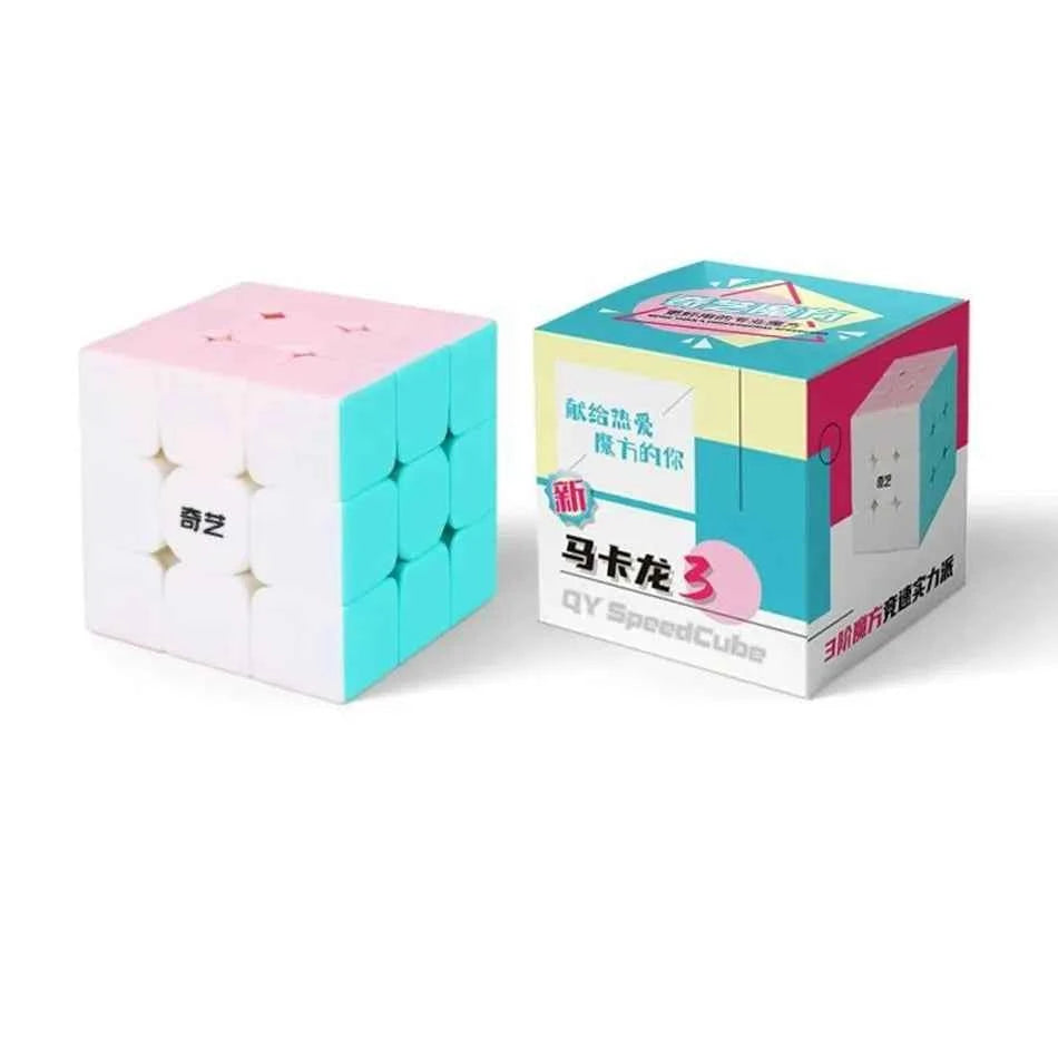 QiYi QiHang Warrior M 3x3 Magic Cubes White Black Speed Puzzle Professional Cubo Magico Toys Birthday Christmas Gifts For Kids