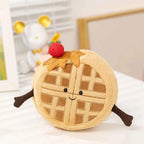Cute Dessert Series Plush Toy Stuffed Food Cake,Egg Tart,Waffle,Pancake,Macaron,éclair Soft Doll Home Decor Gift for Children