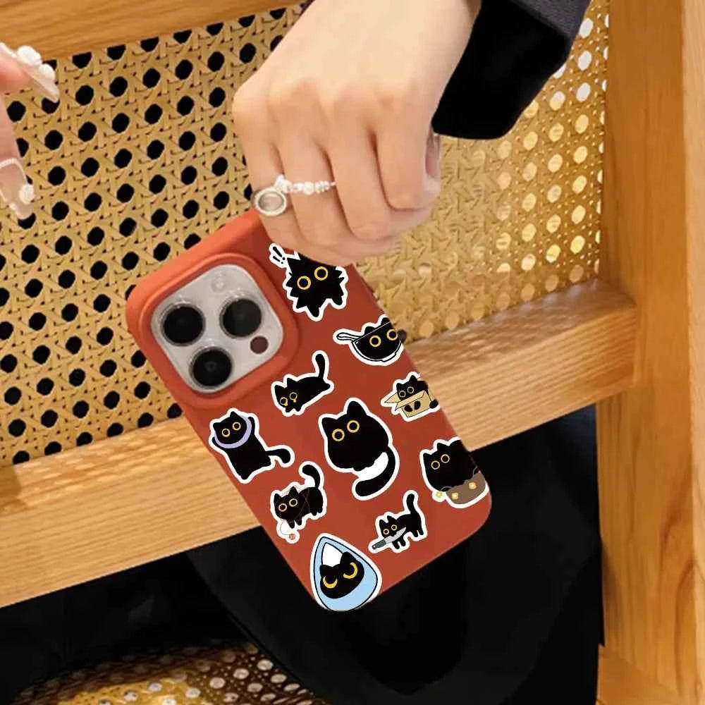 500Pcc/roll Cute Cat Stickers Creative DIY Graffiti Stickers Envelope Sealing Stickers Stationery Children Reward Decor Stickers