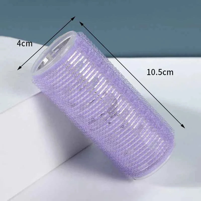 S/M/L Lazy Hair Rollers Hair Curlers Air Bangs Curling Rollers Plastic Self-adhesive Hair Curling Hairdressing Styling DIY Tool