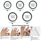 2024 COLMI R02 Smart Ring with Charging Case for Men Women, Battery Life, 39 Days, Health Monitor, 5ATM Waterproof