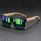 Vintage Square Polarized UV400 Sunglasses for Men & Women