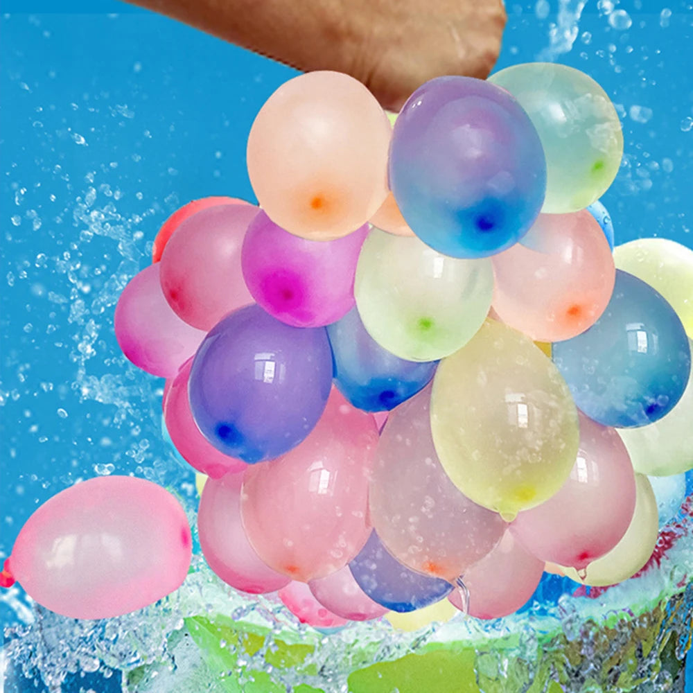 555/1111pcs Fast Water Filling Balloon Summer Entertainment Children's Beach Toys Water Projectile Festivals Party Water Balloon
