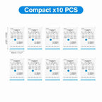 Vacuum Storage Bags 8-18Pc Space Saver Bag Travel Rechargable Air Pump Various Seal Bag Pump for Compress Clothe Blanket Luggage