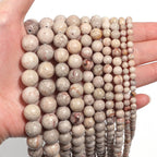 1String/Lot 4 6 8 10 12mm Natural Stone Round Tiger Eye Crystal Turquoises Spacer Beads For DIY Crafts Ornament Making Supplies