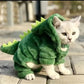 Pet Halloween Clothes – Dinosaur Cosplay Outfit