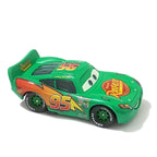 Disney Pixar Cars Piston Cup Racer Lightning McQueen Plated Version Magenta Color Alloy Diecast Model Toy Cars Children's Gift