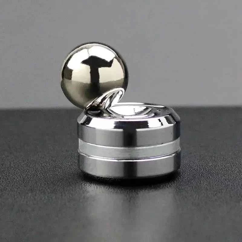 Metal Fidget Spinner Stress Relief Toy – Kinetic Desk Focus Gadget