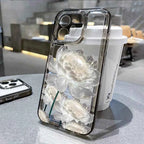 Flower Phone Case For iPhone 16 13 15 11 12 14 17 Pro Max Air 16E XS XR 7 8 SE Shockproof Transparent Cover Silicone Soft Fundas