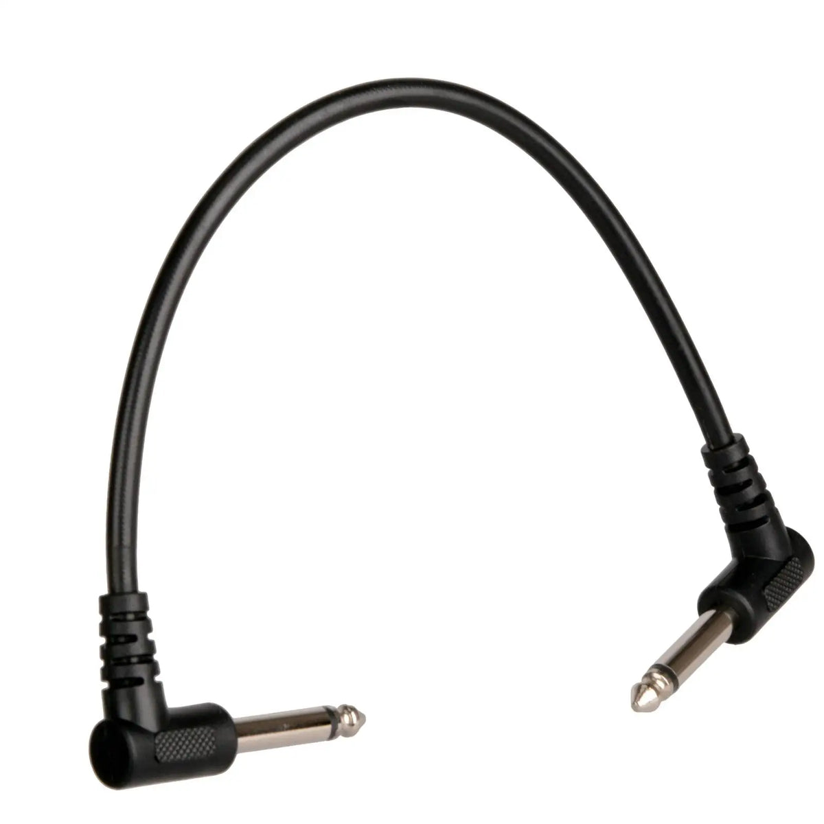 1/6pcs Guitar/Bass Effect Pedal Patch Cable - TS 1/4" Right Angle Shielded Low Noise, Beryllium Copper Core Instrument Cords