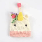 Cute Crochet Cactus Keychain Decorative Bag Charm