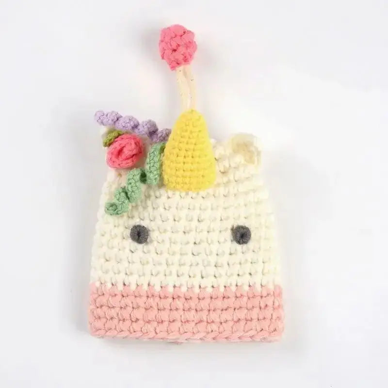 Cute Crochet Cactus Keychain Decorative Bag Charm