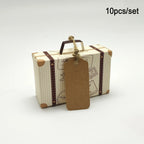 10/50pcs Hemp Rope Tag Luggage Packaging Box Candy Box Gift Box Eco-Friendly Natural Jute Twine Handle for Gift Packaging