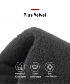 Thermal Touch Screen Gloves Men Women, Winter Windproof Warm Running Gloves Non-Slip Elastic Cuff for Driving Cycling Hiking