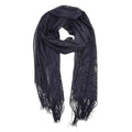 RUNMEI Black Yellow Pink Color Floral Lace Scarf Tassel Fringe Shawl Wrap Flower Headscarf Muslim Hijabs scarfs Women Ladies