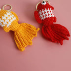 Ocean Animal Crochet Keychain Tropical Fish Bag Charm