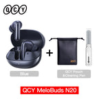 QCY Melobuds N20 BH25HT20A Wireless Bluetooth 6.0 Earphone -50dB Adaptive ANC 13mm Drivers Headsets 6 Mics HD Calls Earbud 40Hrs