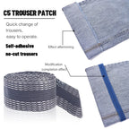1-5M Self-Adhesive Pants Hem Paste Tape Trouser Edge Paste Iron-on Pant Shorten Repair Jean Hemming Tape For DIY Sewing Fabric