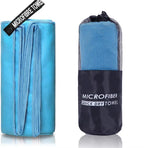 Quick-Drying Bath Towel 40x80/80x160CM Blue Grey Green Orange Strong Absorbent Microfiber Bathroom Washcloth Towels
