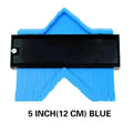 Profile Contour Gauge line Copier Ruler Cutting template Construction Woodworking Measuring instrument ceramic Tiling tiles tool