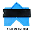 Profile Contour Gauge line Copier Ruler Cutting template Construction Woodworking Measuring instrument ceramic Tiling tiles tool