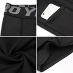 2025 Compression Shorts Men Summer Sportswear Training Tights Gym Fitness Leggings Short Pants Sport Bottoms Running Shorts Men
