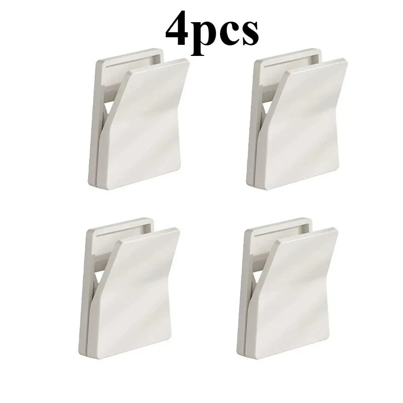 4pcs Kitchen Glove Holder, Dishwashing Glove Hook,Household Rubber Glove Storage Rack, Dishcloth Clip, Glove Hanger,Storage Clip