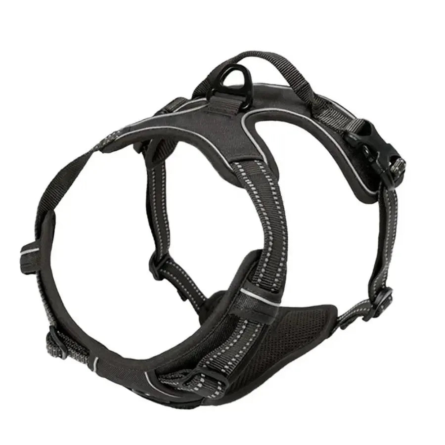 Dog Collars Harness Big Vests Leash Pet Shop Everything for Dogs Leather Puppy Accessories Medium Small Set - WTN Essentials 