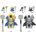 Medieval Knight Building Block Figures Fantasy Warrior Army Set