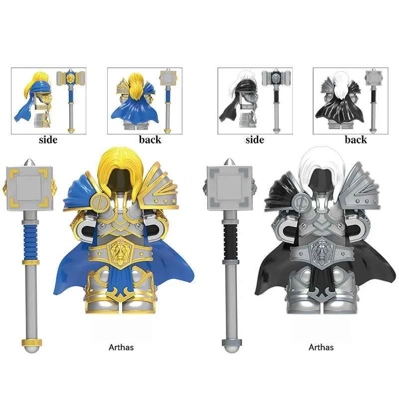 Medieval Knight Building Block Figures Fantasy Warrior Army Set