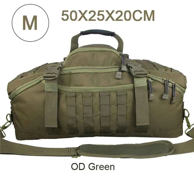 LQARMY 30L 50L 80L Outdoor Mountaineering Bag Molle Tactical Backpack Large Duffel Bag Hiking Camping Travel Bags