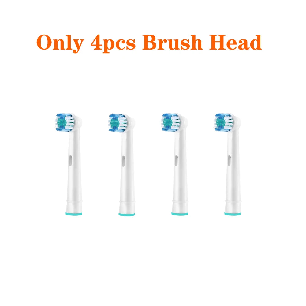Intelligent Rotating Electric Toothbrush – Rechargeable Smart Tooth Cleaner Compatible with Oral-B Brush Heads | Deep Cleaning Automatic Toothbrush