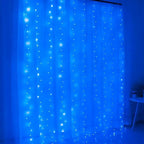 USB LED Curtain String Lights with Remote Control Bedroom Holiday Wedding Birthday Christmas Decor LED Fairy Garland Lamp